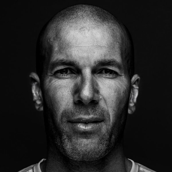 Zinedine Zidane Real Madrid Adidas Retrato © Jeosm copia